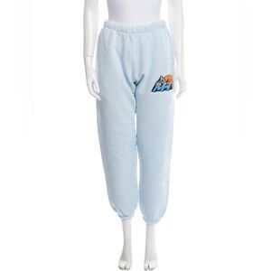 Madhappy Outdoors Fleece Cotton Sweatpants Light Blue Small
